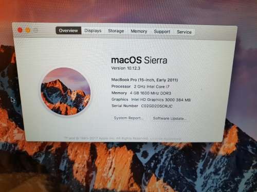 Apple Macbook Pro i7 15"