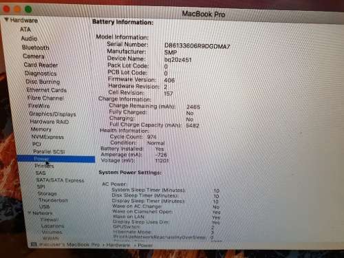 Apple Macbook Pro i7 15"