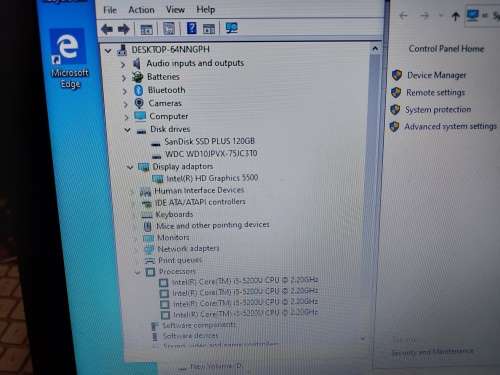 Dell Vostro 3558 Laptop  i5 5th gen (16GB RAM and 2 HARD DRIVES)