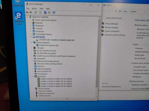 Dell E5470 Business laptop  i5 6th gen   250gb SSD   8gb