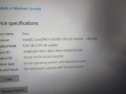 ## ASUS VIVOBOOK 14` FLIP -TOUCH ## please read