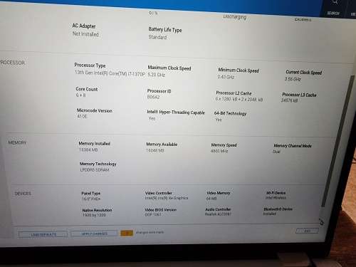 **DELL Latitude 7640 Notebook, 16` FHD+, i7 13th gen, 16 GB LPDDR5, 512 GB SSD**