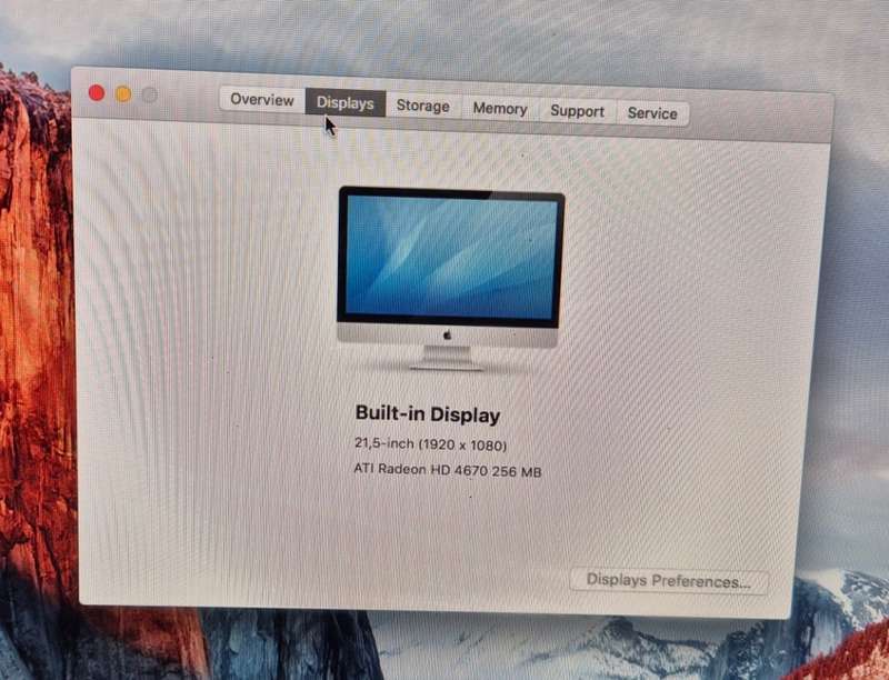 **** APPLE IMAC 21.5` 2010 i3 with SSD ***