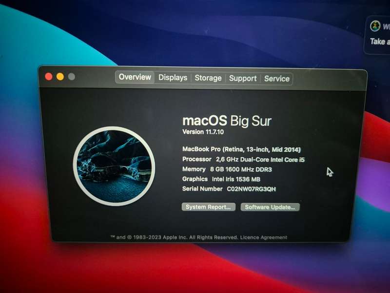 ONLY PAY MONTH END!! **** APPLE MACBOOK PRO 13` i5 2014  *** A1502