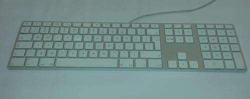 Apple wired keyboard with numeric keypad  (Chiclet)