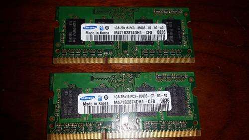 Samsung DDR3 1066  (2 x 1Gb )