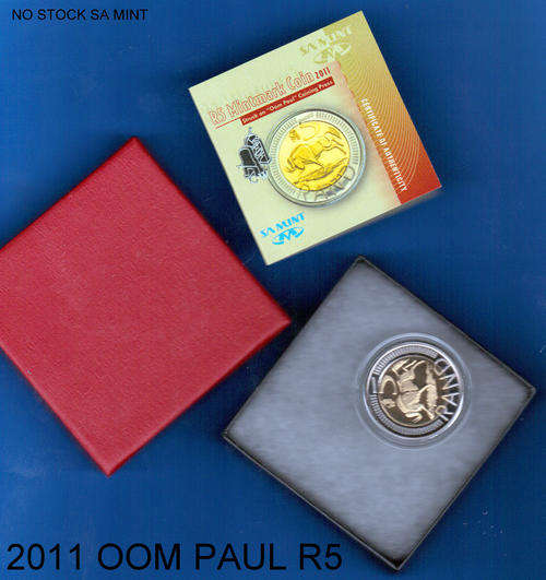 2011 OOM PAUL R5 Mintmark With  c.o.a.