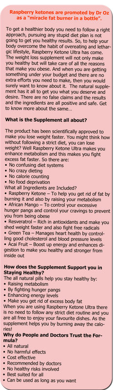 Raspberry ketone ultra with africa mango