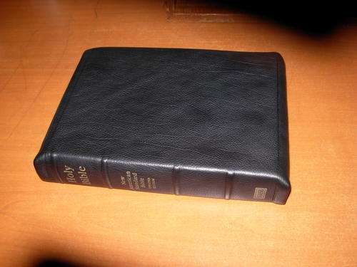 Calfskin New American Standard Bible Dr Charles Stanley