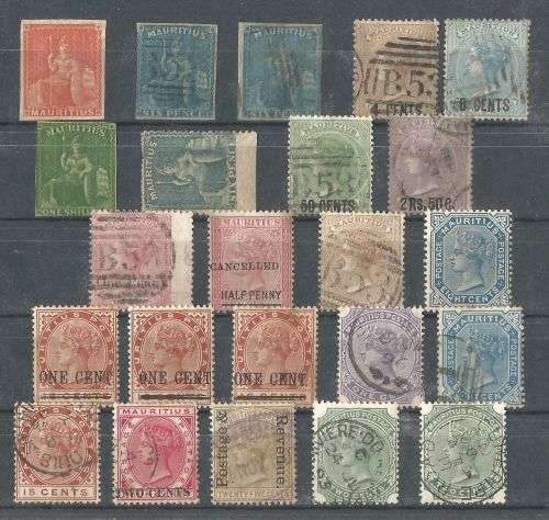 Mauritius mixed lot good value mainly used.