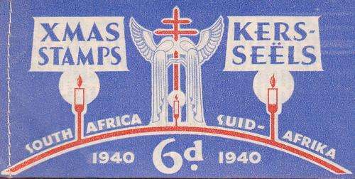 South Africa Christmas booklet 1940 6d complete.