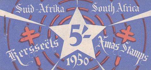 South Africa Christmas booklet 1950 5s complete.