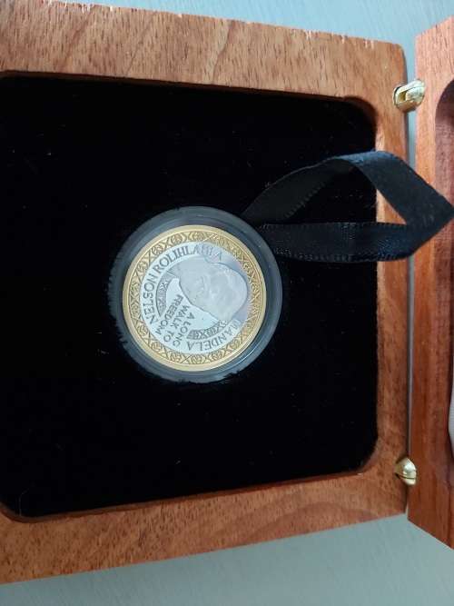 Nelson Mandela 1/4oz Bimetallilc Commemorative Medal