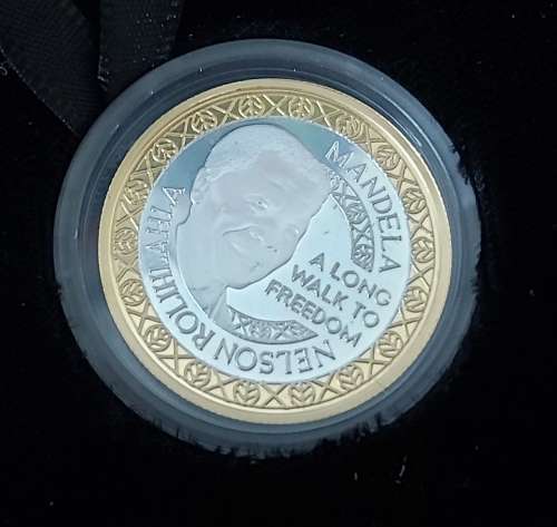 Nelson Mandela 1/4oz Bimetallilc Commemorative Medal