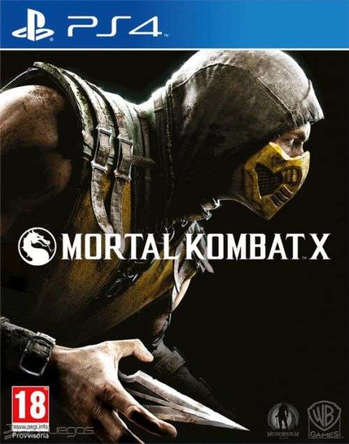 Mortal Kombat X PS4 "Pre Played"