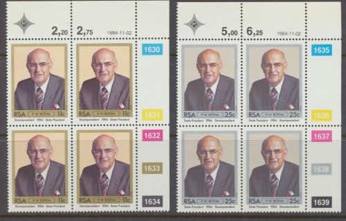 RSA 1984   - SACC 575/6 -  SET OF CONTROLS    FINE MINT .