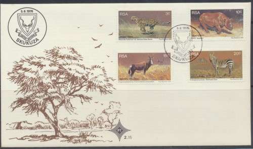 RSA -  1976 -  NATURE CONSERVATION  F/D COVER