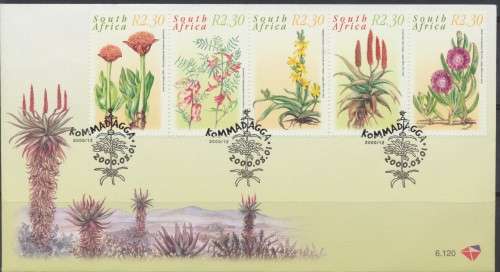RSA 2000  - SACC 6.120   MEDICAL PLANTS  FIRST DAY  COVERS
