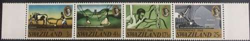 1968  -   SWAZILAND  INDEPENDENCE  SET   -  FINE MINT