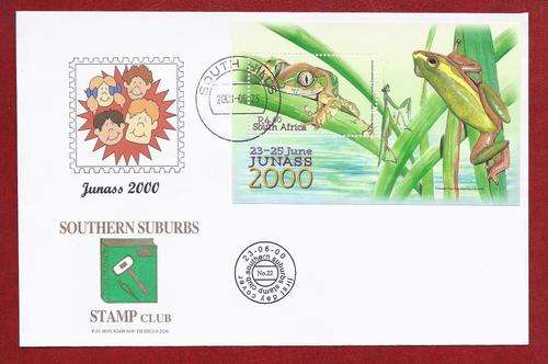 Limited Edition (only 20 printed) Rare SSSC FDC 22 - Frogs MS