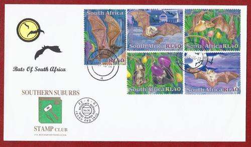 Limited Edition (only 15 printed) Rare SSSC FDC 36 - Bats