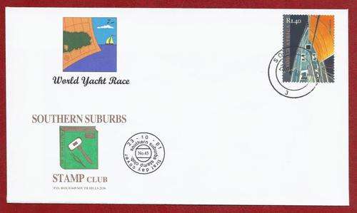 Limited Edition (only 17 printed) Rare SSSC FDC 43 - Round the World Yacht Race