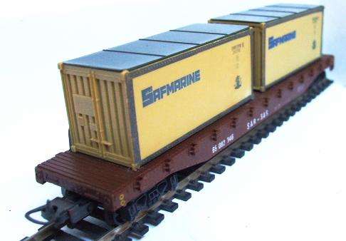 LIMA HO: SAR Container Carrier with SAFMARINE Load in a fair used unboxed condition(Italy)