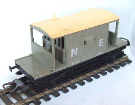 LIMA HO: NE 20 Ton Brake Van in a fair used unboxed condition(Made in Italy)