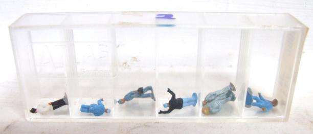 ATLAS N: Collection of 7 Painted Figures in a like new packaged condition