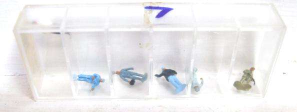 ATLAS N: Collection of 6 Painted Figures in a like new packaged condition