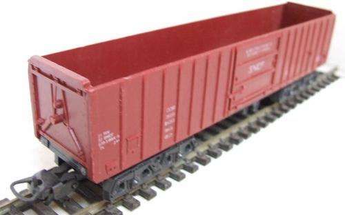 LIMA HO: SNCF Brown Open Freight Wagon in a fair operational unboxed condition (Italy)