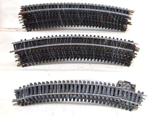 LIMA HO: 26pc Mixed Metal Track in fair used condition. (Italy)