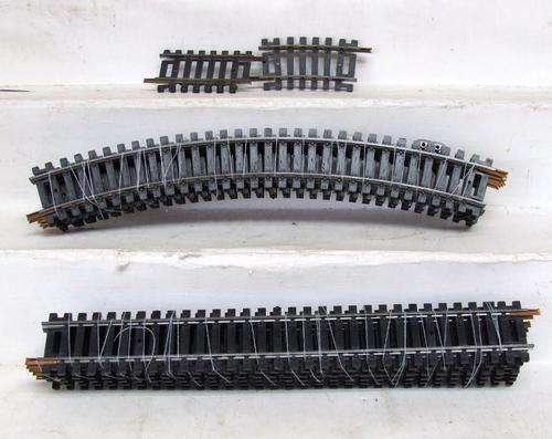 LIMA HO: 14pc Mixed Metal Track in very good used condition. (Italy)