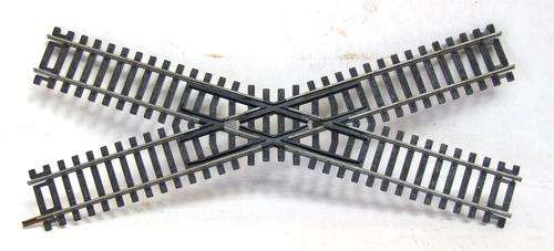 LIMA HO: 36 Deg Steel Diamant Crosssing(403041) in good condition.(Italy)