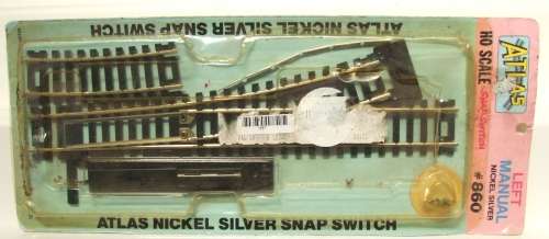 ATLAS HO: Manual Left Hand Switch Kit  in NEW Boxed condition.