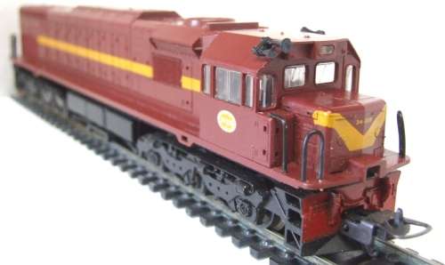 LIMA HO:SAR Class 34 Brown Diesel Loco in very good boxed used condition(Italy)