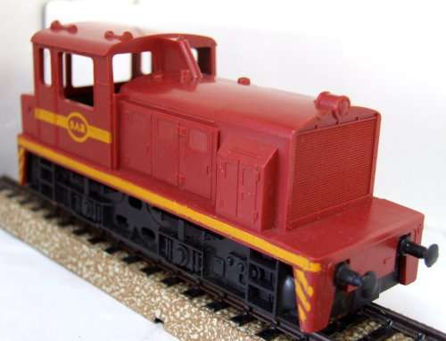 LIMA HO: SAR Shunter Locomotive in good unboxed operating condition (Italy)