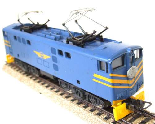 LIMA HO: SAR Class E-5 E444 Blue Train Elec Locomotive in good unboxed condition(Italy)