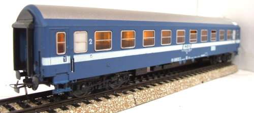 SCHICHT(PEKO) HO: Detailed MAV 2nd Class Passenger Coach in Very Good un-boxed condition