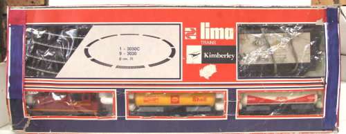 LIMA HO: Complete SAR KIMBERLEY Train Set in good boxed condition (Italy)