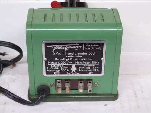 FLEISCHMANN POWER SUPPLY: 14V DC 1.0 AMP Transformer in very good Boxed condition(Germany)