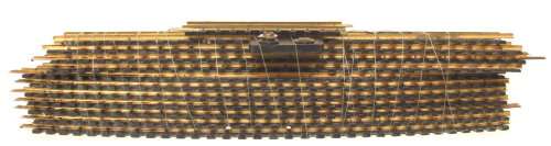 SAKAI HO/OO: 12pc Vintage Mixed Solid Brass Track in good un-boxed used condition(Japan).(England)