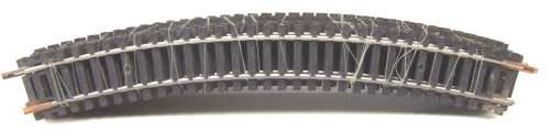 LIMA HO/OO: 14pc Vintage Mixed 18-R Wide Radius Curved Track in good un-boxed used condition.