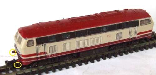 ROCO N:Detailed EMD Locomotive in fair un-boxed condition (Austria)