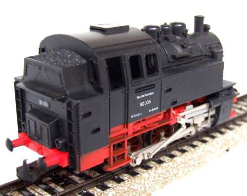 LIMA HO: 0-6-0 DB Tank Steam Locomotive in Very Good un-boxed, used condition (Italy)