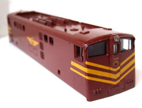 LIMA HO:SAR Class E-5 E919 Brown Trans Karoo  Elect Locomotive body in Good Shape Spares (Italy)