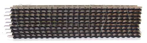 HORNBY HO: 9pc R600 Nickel Silver Track in good used condition.(China)