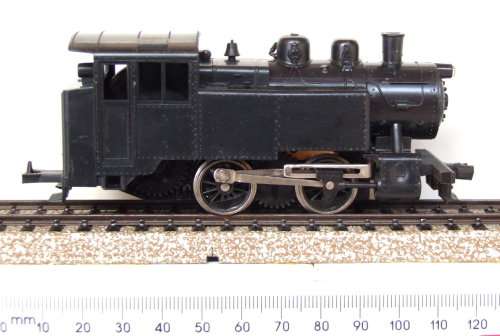 LIMA HO: 0-4-0 Tank Steam Locomotive with Light in Very Good un-boxed, used condition (Italy)