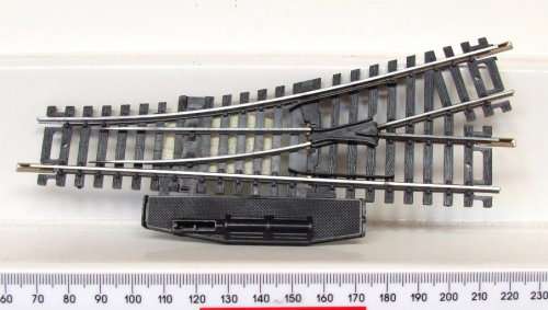 LIMA HO/OO: Manual Left Hand Point(403051) in Very Good un-boxed condition.(Italy)