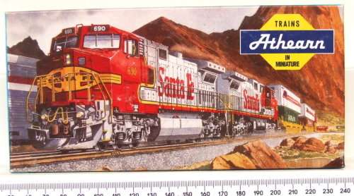 ATHEARN HO: Vintage C&O Caboose in New Semi-Assembled condition.(USA)